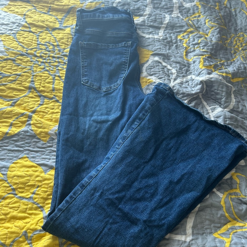 SO High Rise Flare Jeans